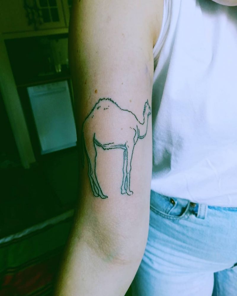 30 Pretty Camel Tattoos to Inspire You