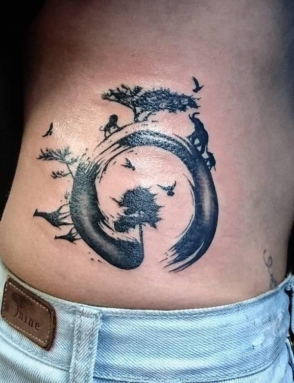 30 Pretty Circle of Life Tattoos Enhance Your Personality