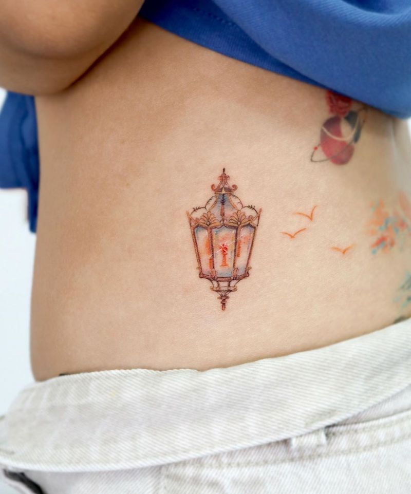 30 Perfect Lantern Tattoos Light Up Your Night