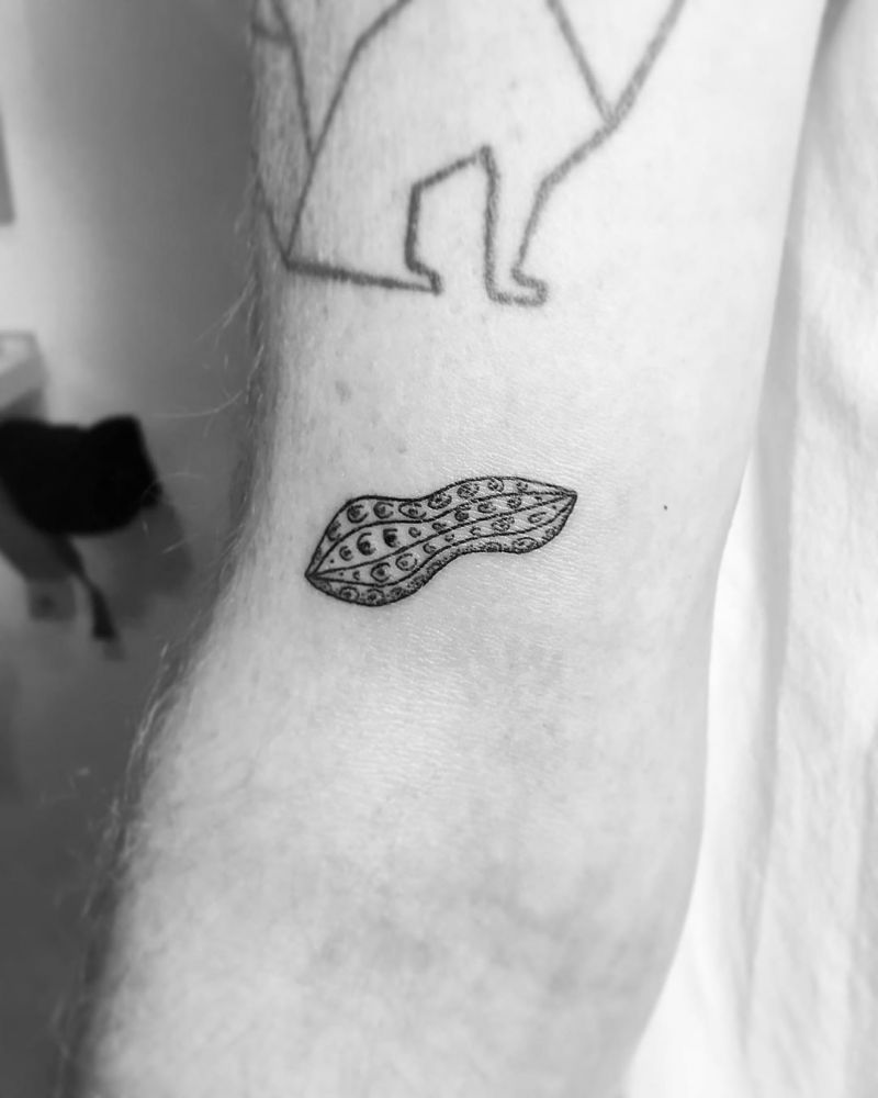 30 Cute Peanut Tattoos You Will Love