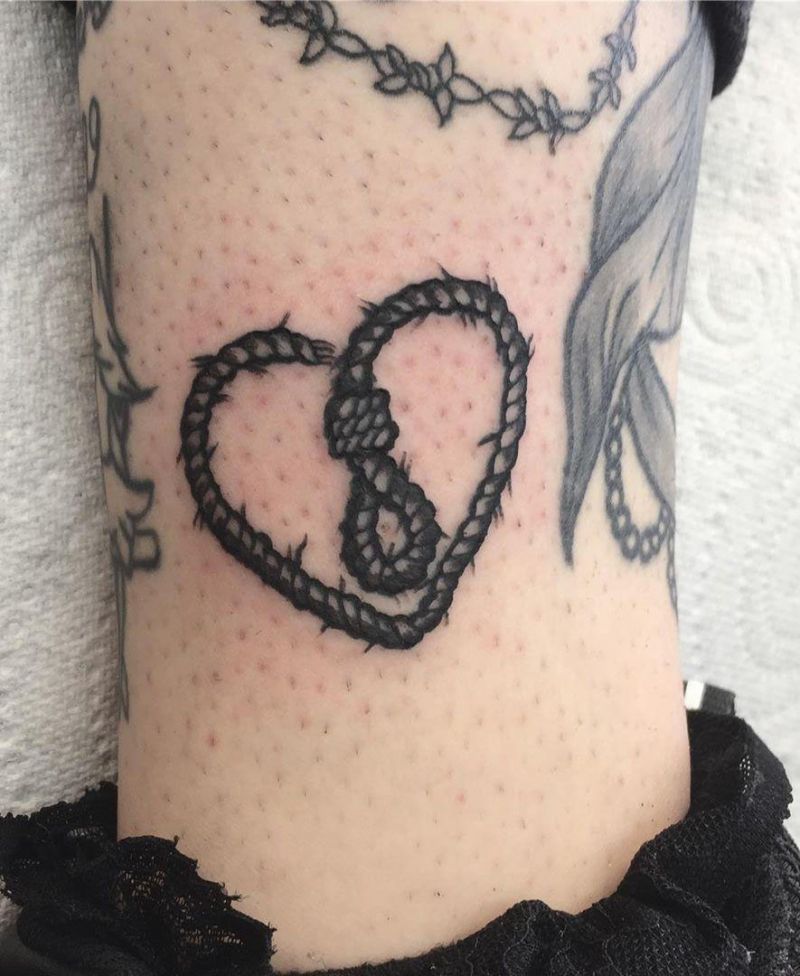 30 Pretty Rope Tattoos Make You Charming