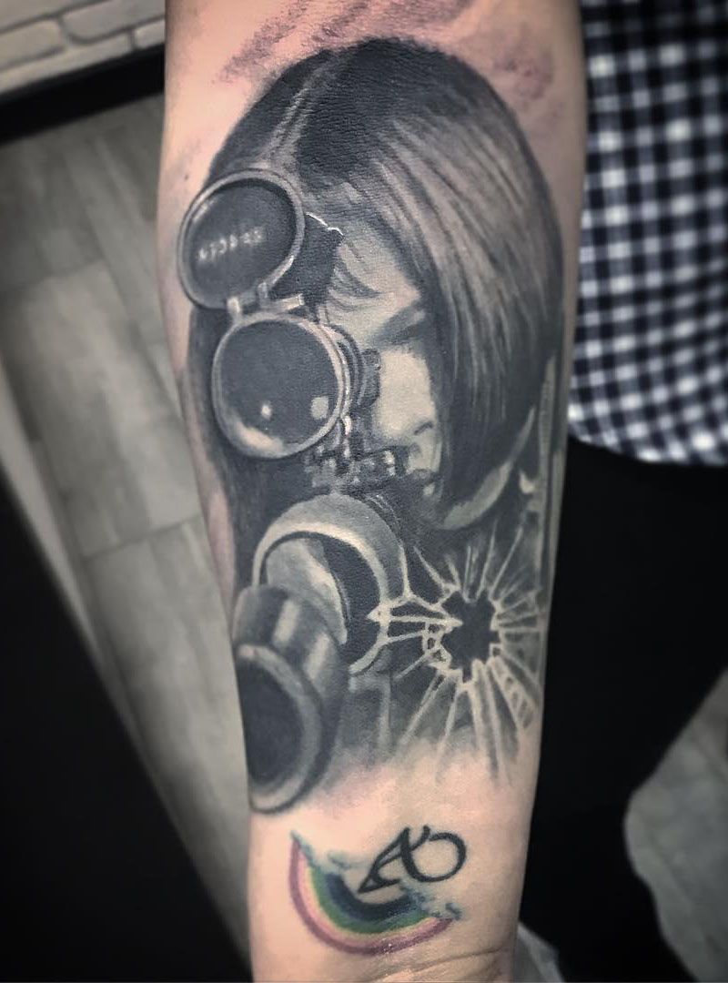 30 Superb Sniper Tattoos You Will Love