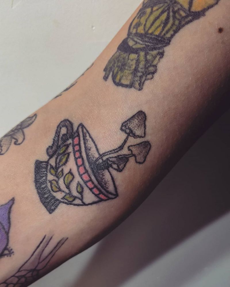 30 Pretty Teacup Tattoos Remind You to Rest