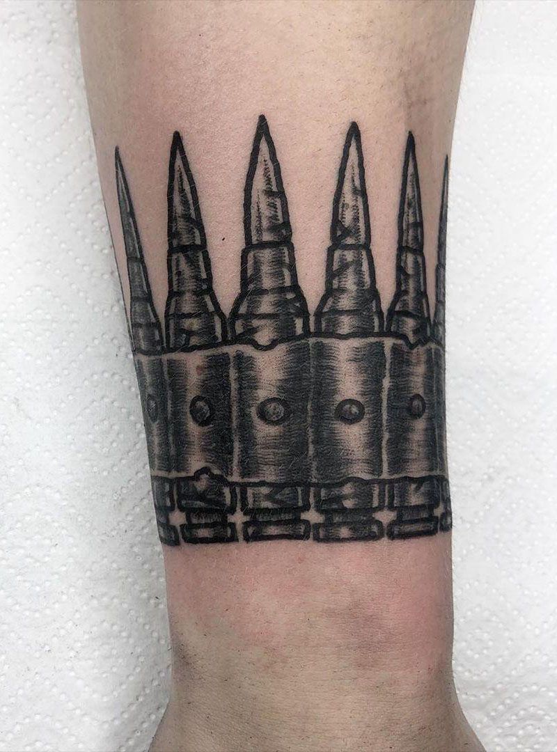 30 Pretty Bullet Tattoos You Will Love