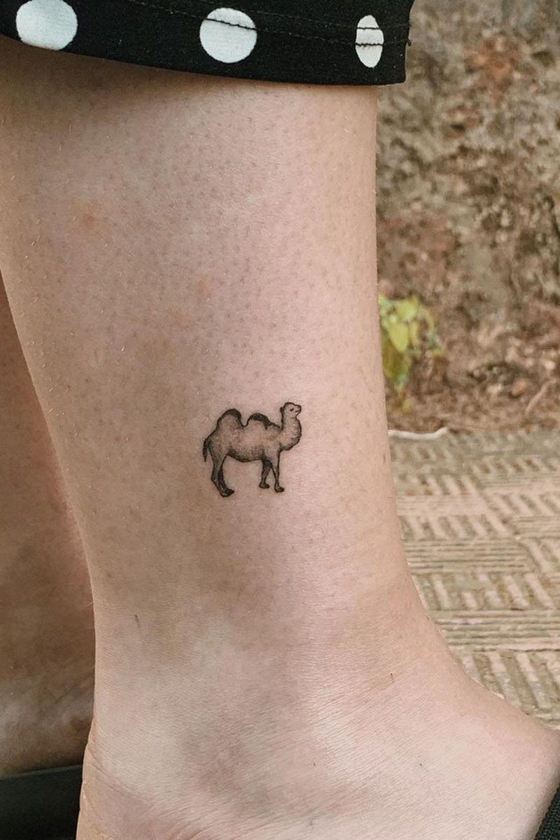 30 Pretty Camel Tattoos to Inspire You