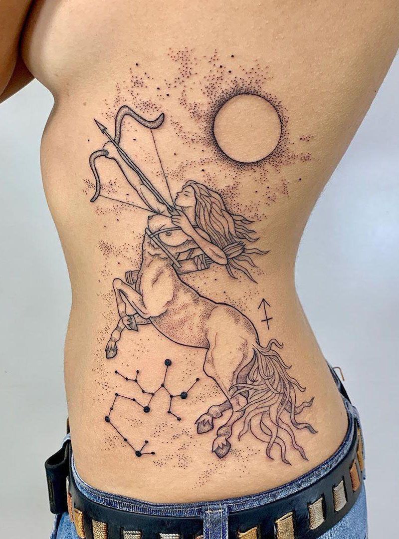 30 Pretty Centaur Tattoos Improve Your Temperament