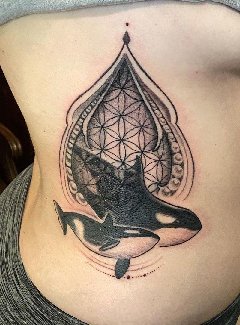 30 Pretty Flower of Life Tattoos Let You Be Kind to Life