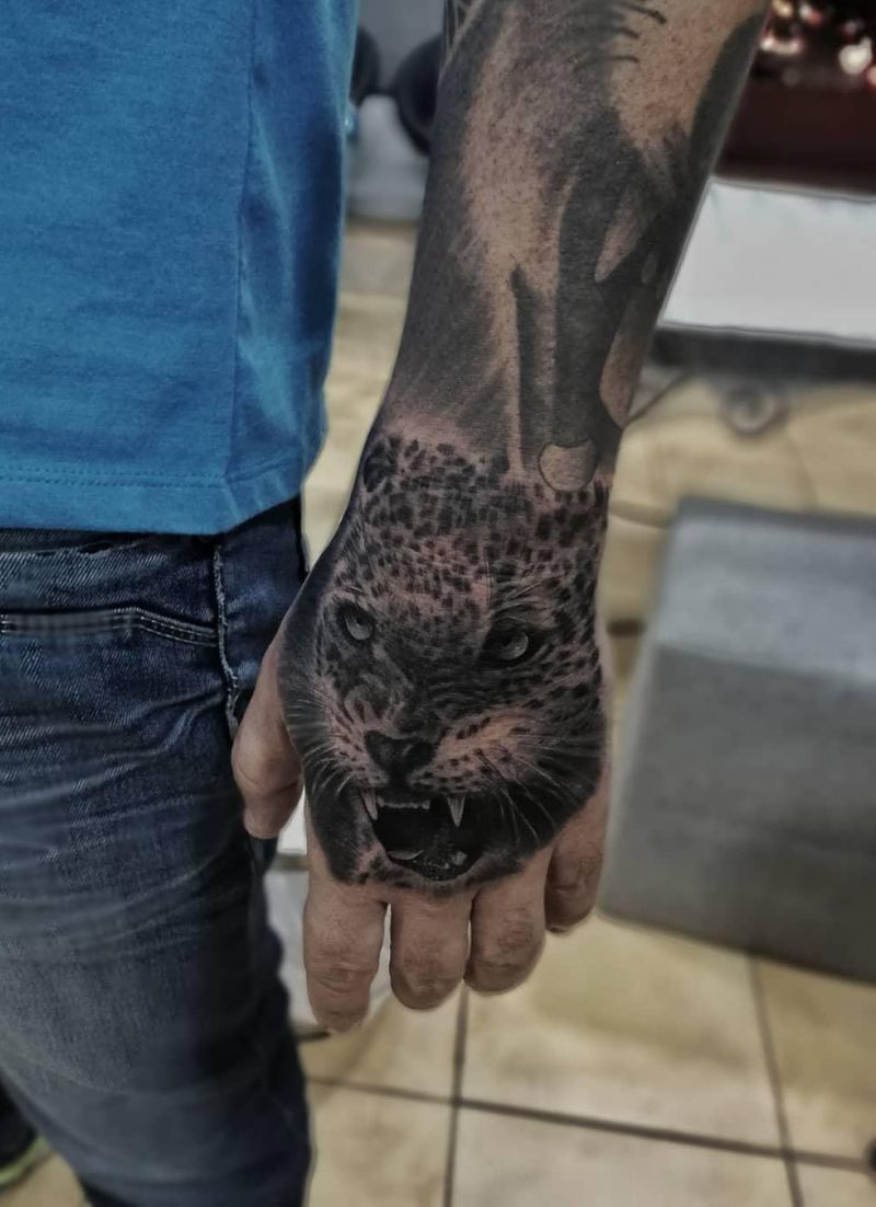 30 Pretty Leopard Tattoos You Will Love