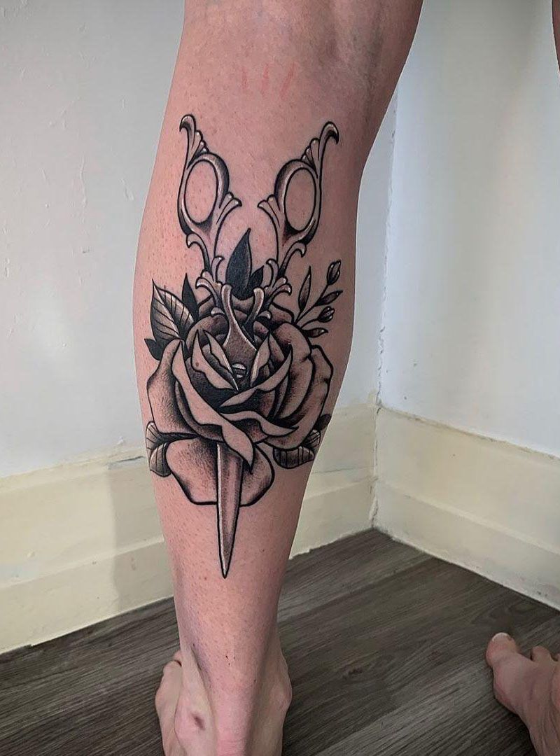 30 Pretty Scissor Tattoos Make You Very Attractive