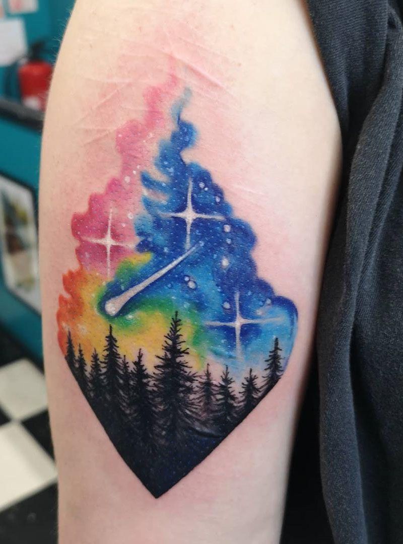 30 Creative Shooting Star Tattoos to Inspire You