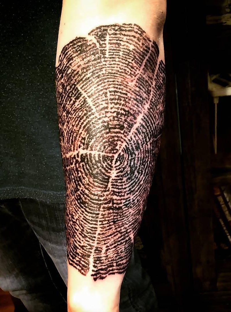 30 Pretty Tree Ring Tattoos Make You Beautiful Forever