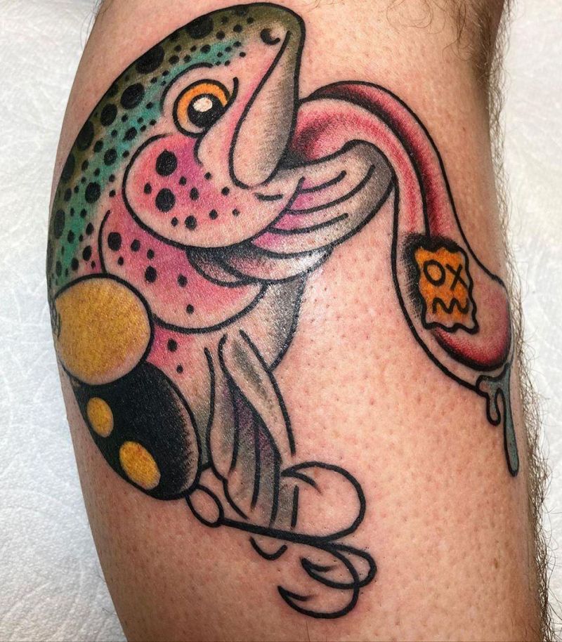 30 Elegant Trout Tattoos for Your Inspiration