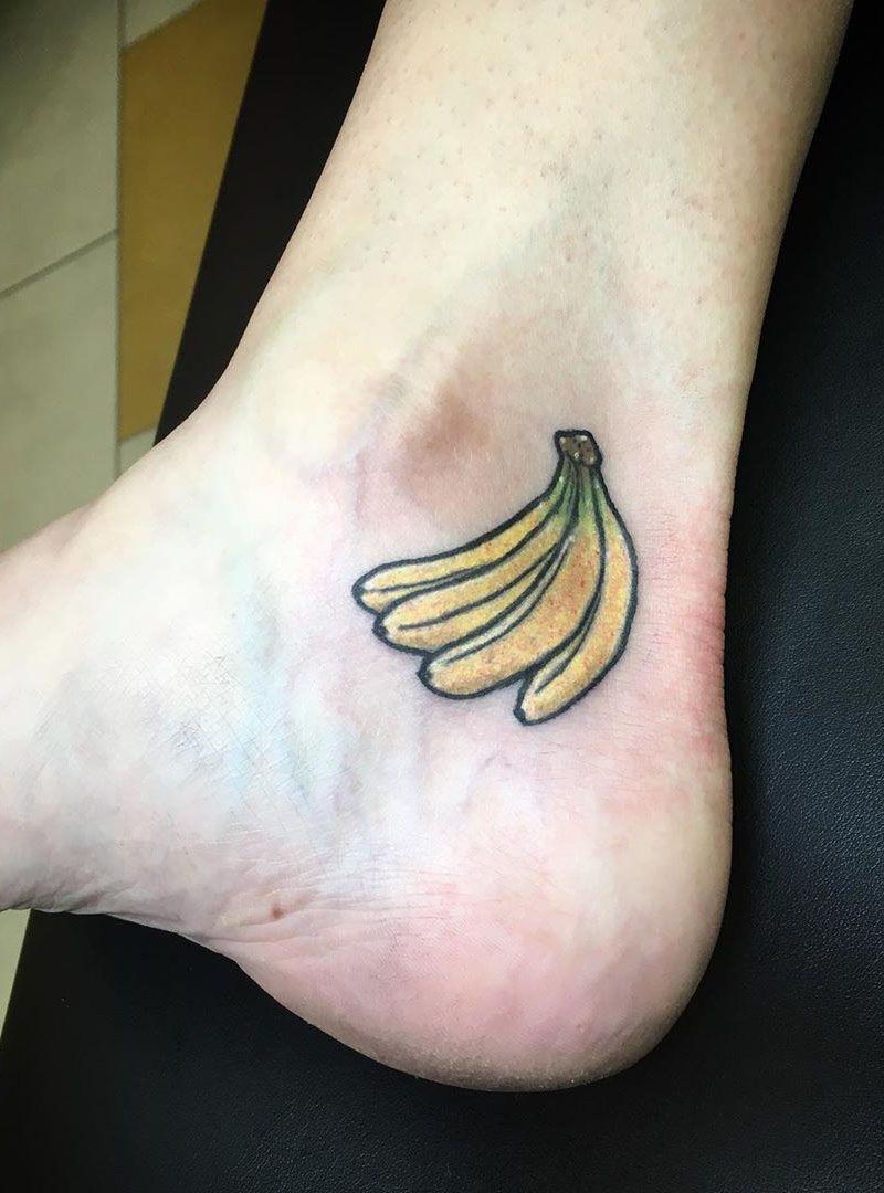 30 Pretty Banana Tattoos You Will Love