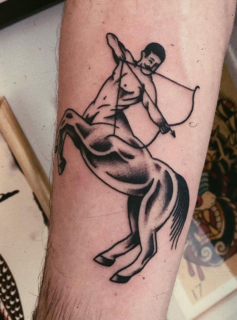 30 Pretty Centaur Tattoos Improve Your Temperament