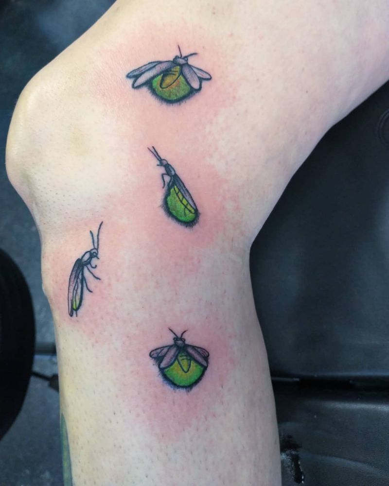 30 Pretty Firefly Tattoos to Inspire You