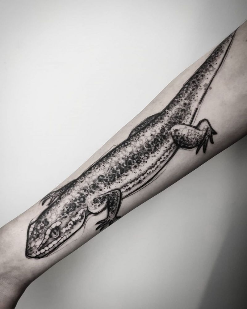 30 Pretty Lizard Tattoos Will Make You Want to Try