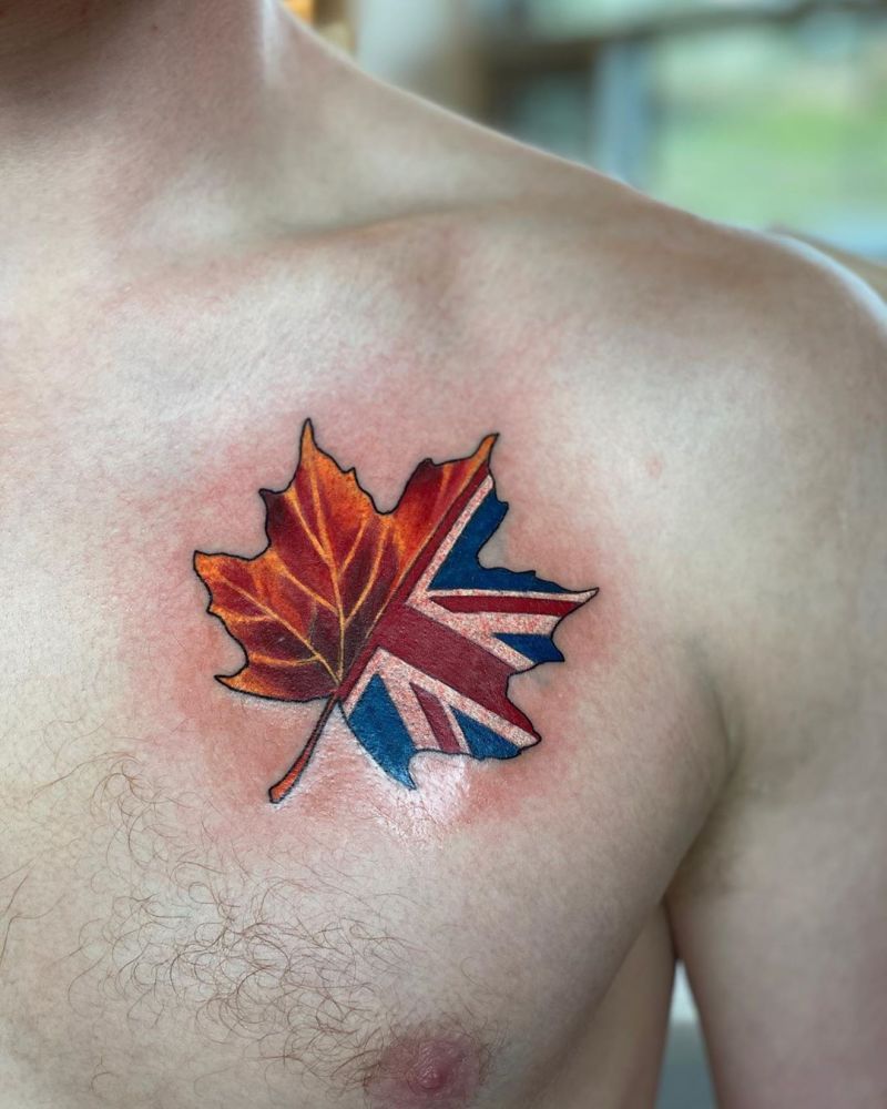 30 Elegant Maple Leaf Tattoos for Your Inspiration