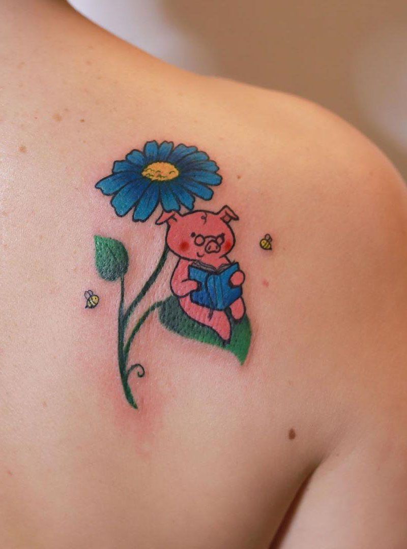 30 Cute Pig Tattoos You Will Love