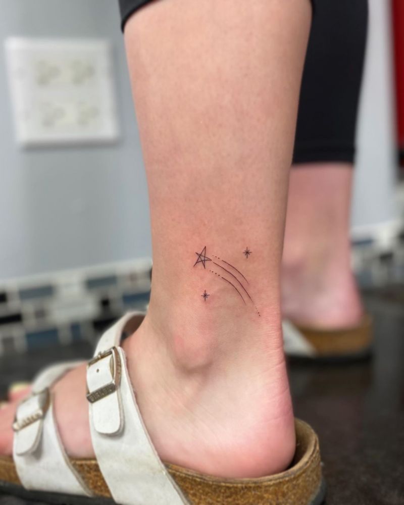 30 Creative Shooting Star Tattoos to Inspire You