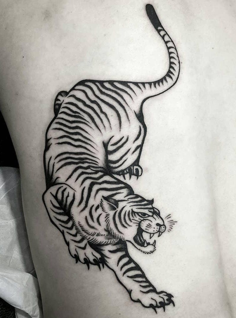 30 Pretty Tiger Tattoos Improve Your Temperament