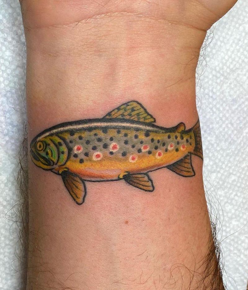 30 Elegant Trout Tattoos for Your Inspiration