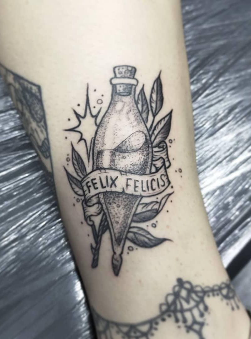 30 Pretty Felix Felicis Tattoos to Inspire You