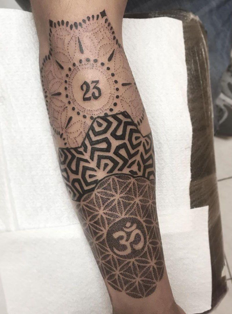 30 Pretty Flower of Life Tattoos Let You Be Kind to Life