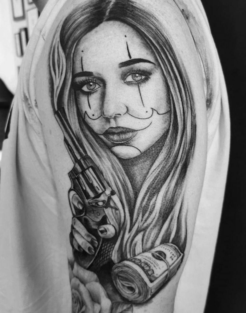 30 Pretty Gun Tattoos Enhance Your Personality