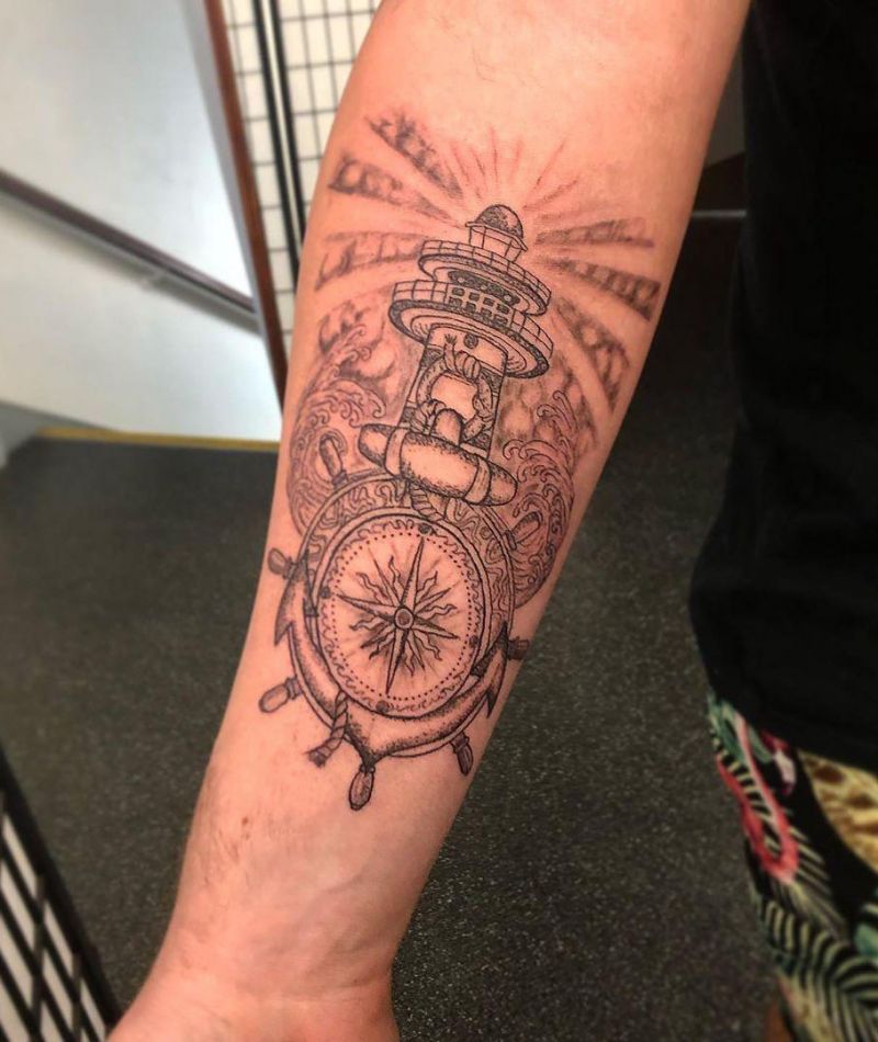 30 Stunning Lighthouse Tattoos Enhance Your Personality