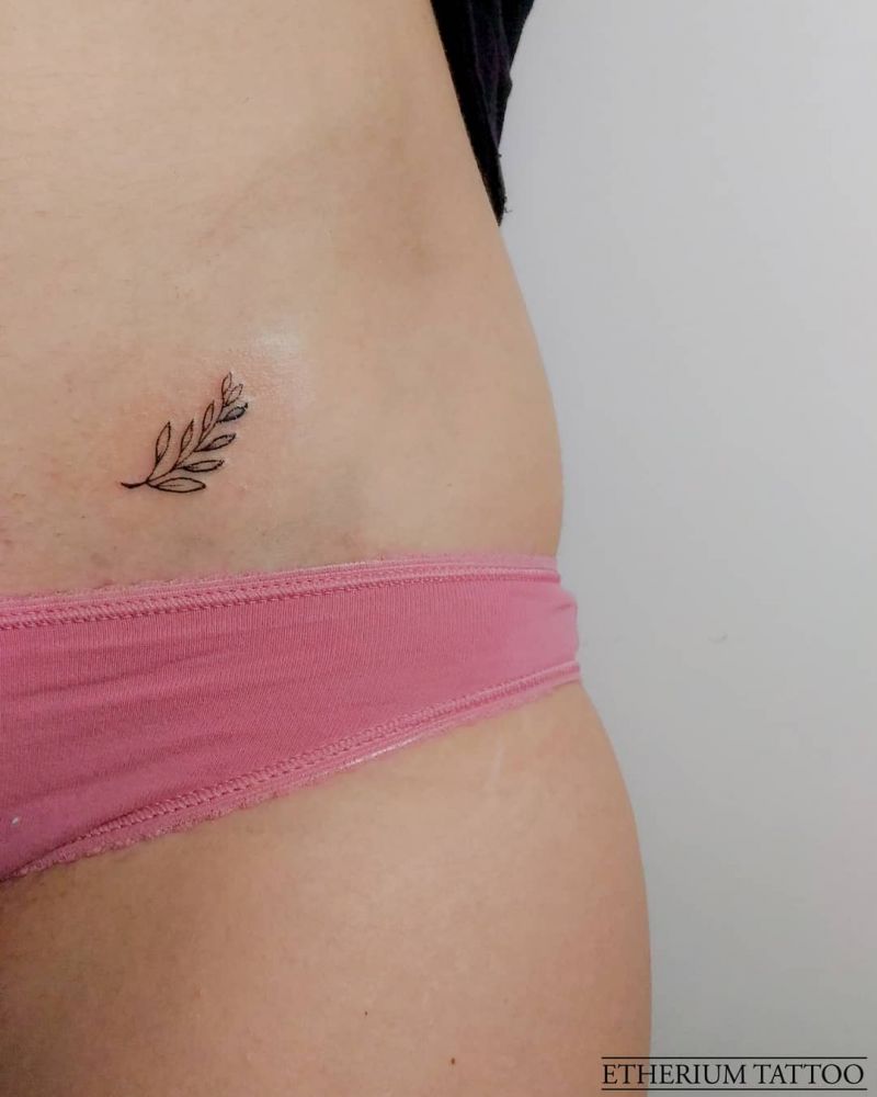 30 Pretty Olive Branch Tattoos You Will Love