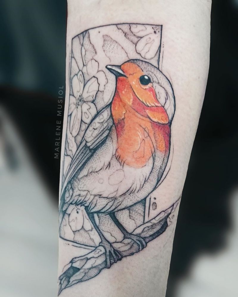 30 Pretty Robin Tattoos You Must Try