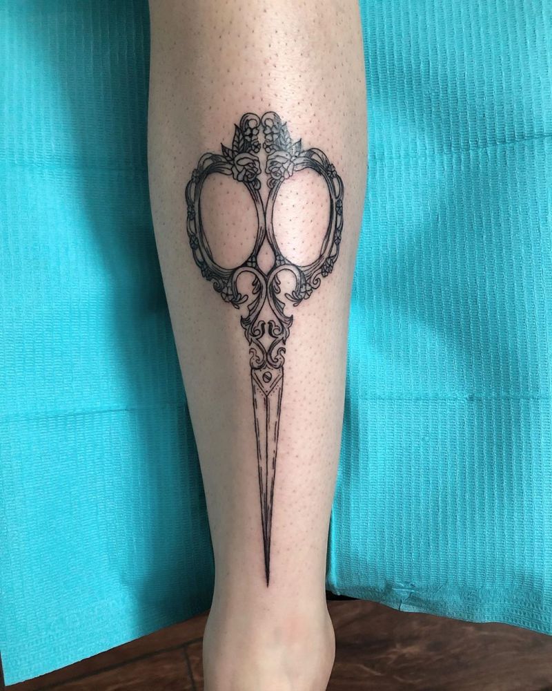 30 Pretty Scissor Tattoos Make You Very Attractive