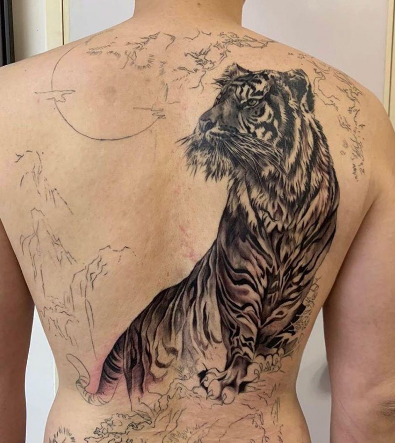 30 Pretty Tiger Tattoos Improve Your Temperament