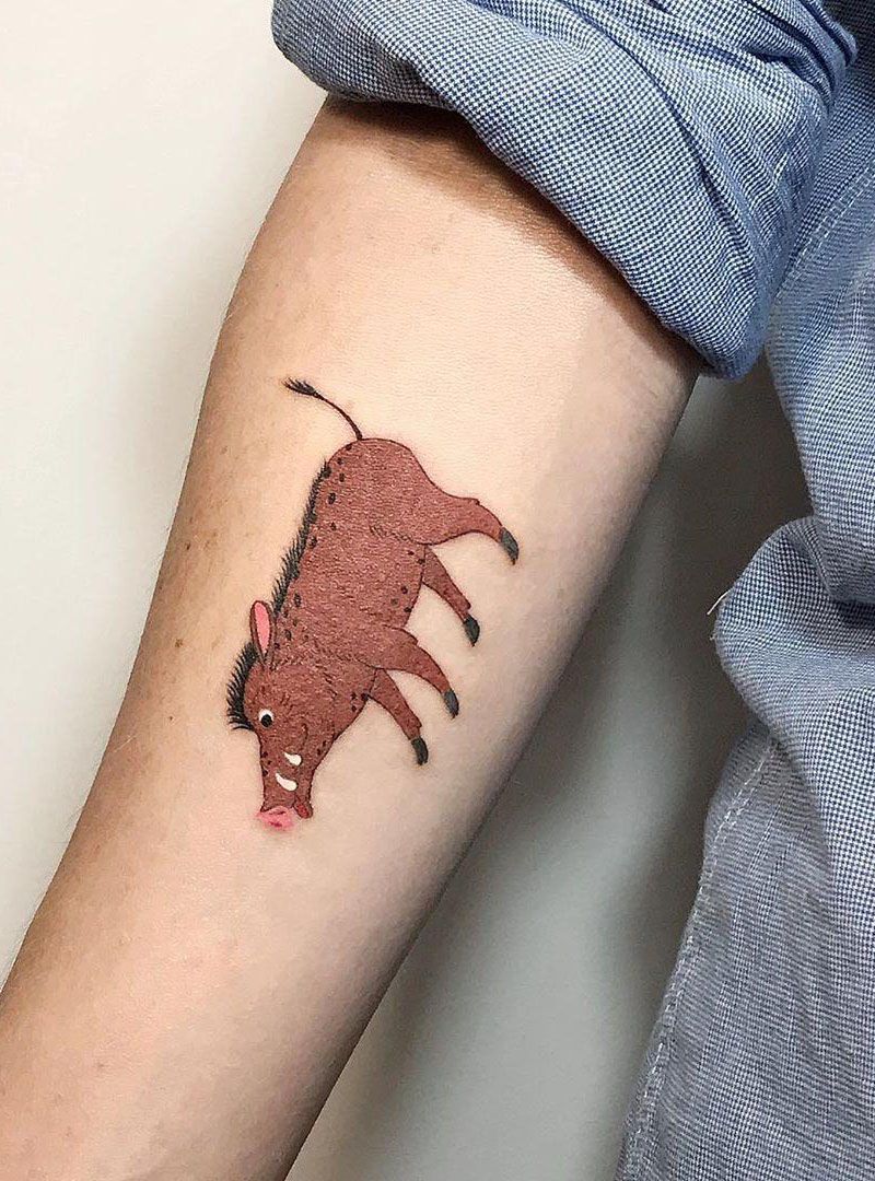 30 Pretty Wild Boar Tattoos You Must Try