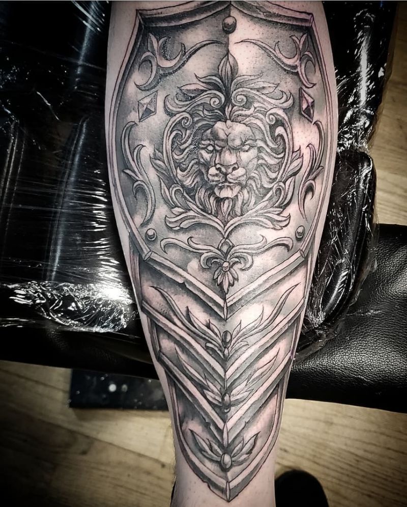 30 Pretty Armor Tattoos Show Your Personality