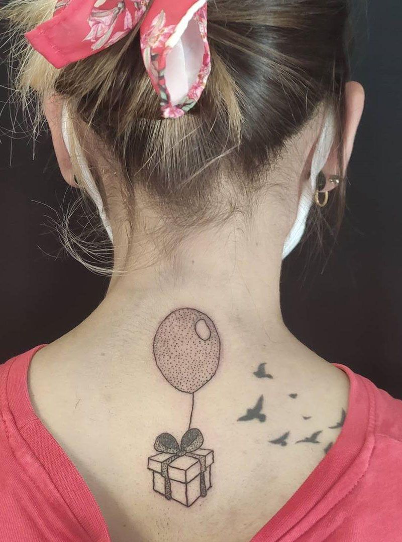 30 Pretty Balloon Tattoos to Inspire You