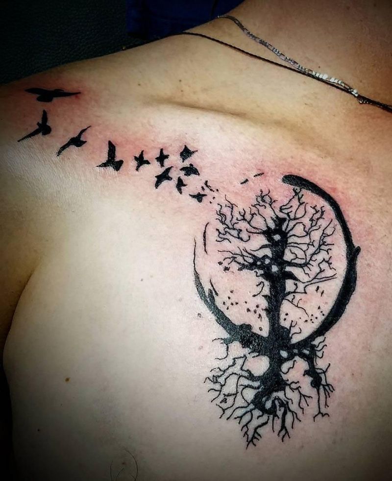 30 Pretty Circle of Life Tattoos Enhance Your Personality