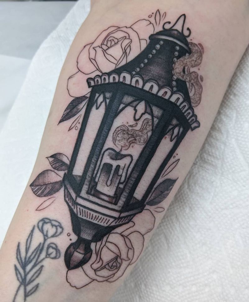30 Perfect Lantern Tattoos Light Up Your Night