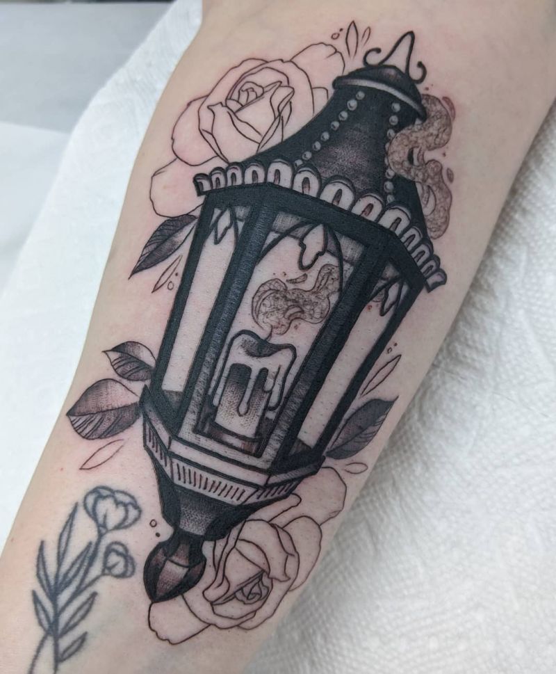 30 Perfect Lantern Tattoos Light Up Your Night
