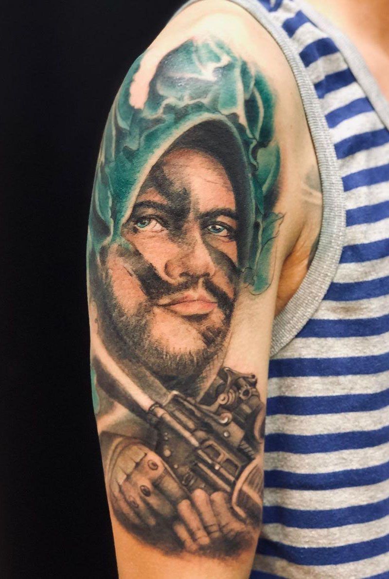 30 Superb Sniper Tattoos You Will Love