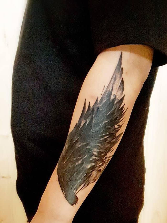 30 Pretty Wing Tattoos You Must Try