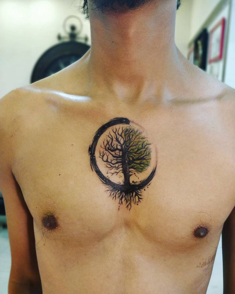 30 Pretty Circle of Life Tattoos Enhance Your Personality