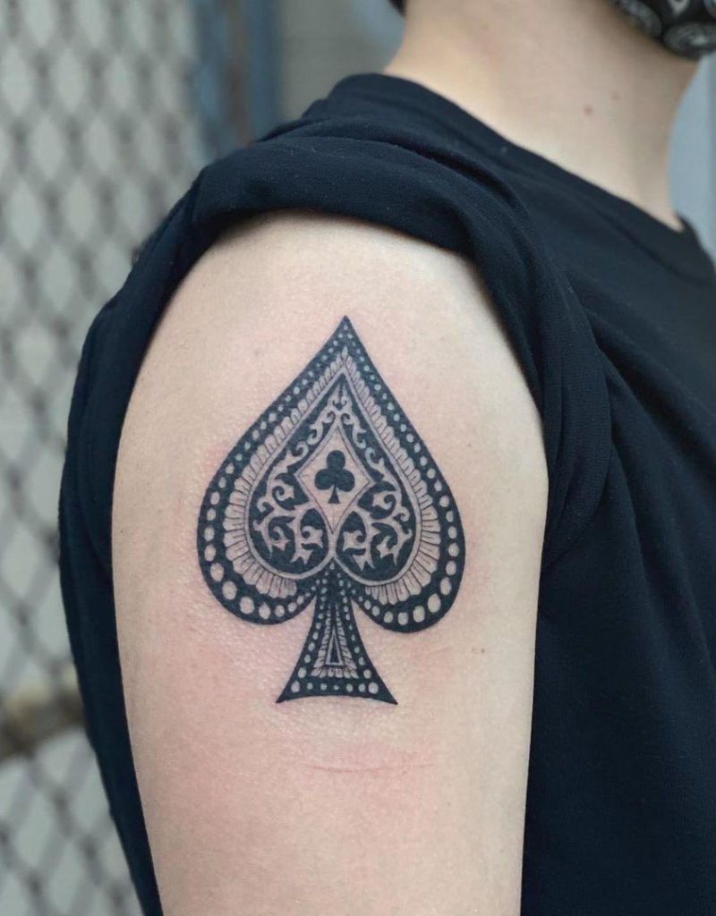 30 Perfect Gambling Tattoos Make You Attractive