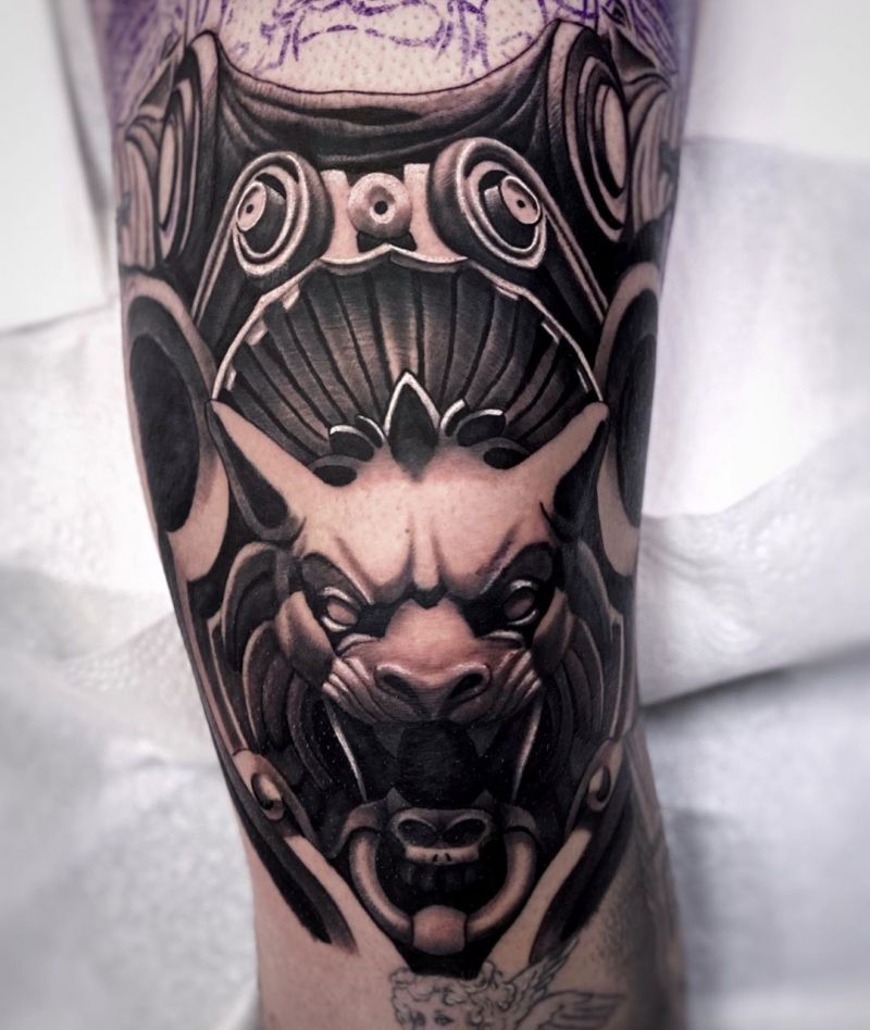 30 Pretty Gargoyle Tattoos for Inspiration