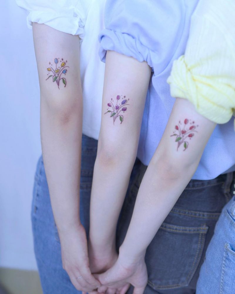 30 Pretty Sister Tattoos Let You Always Miss Each Other