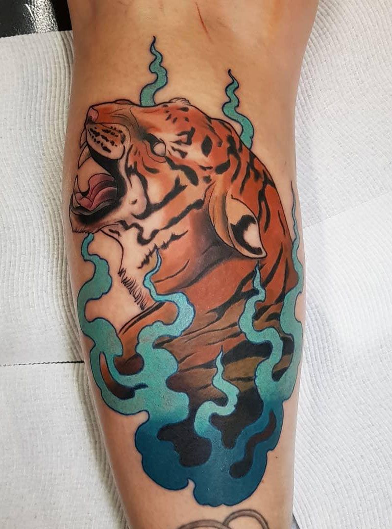 30 Pretty Tiger Tattoos Improve Your Temperament