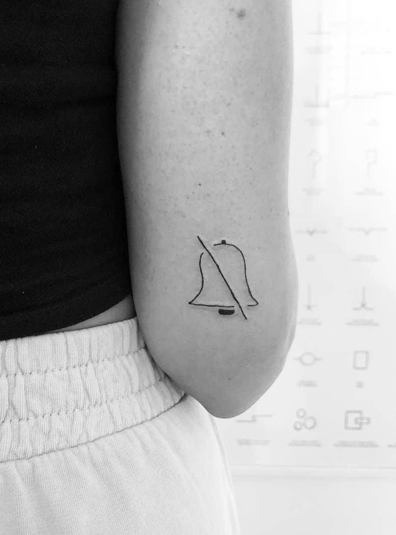 30 Pretty Bell Tattoos to Inspire You