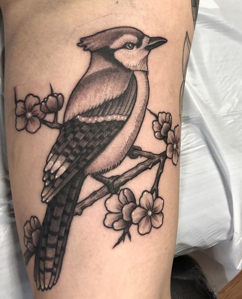 30 Pretty Bluejay Tattoos You Must Try