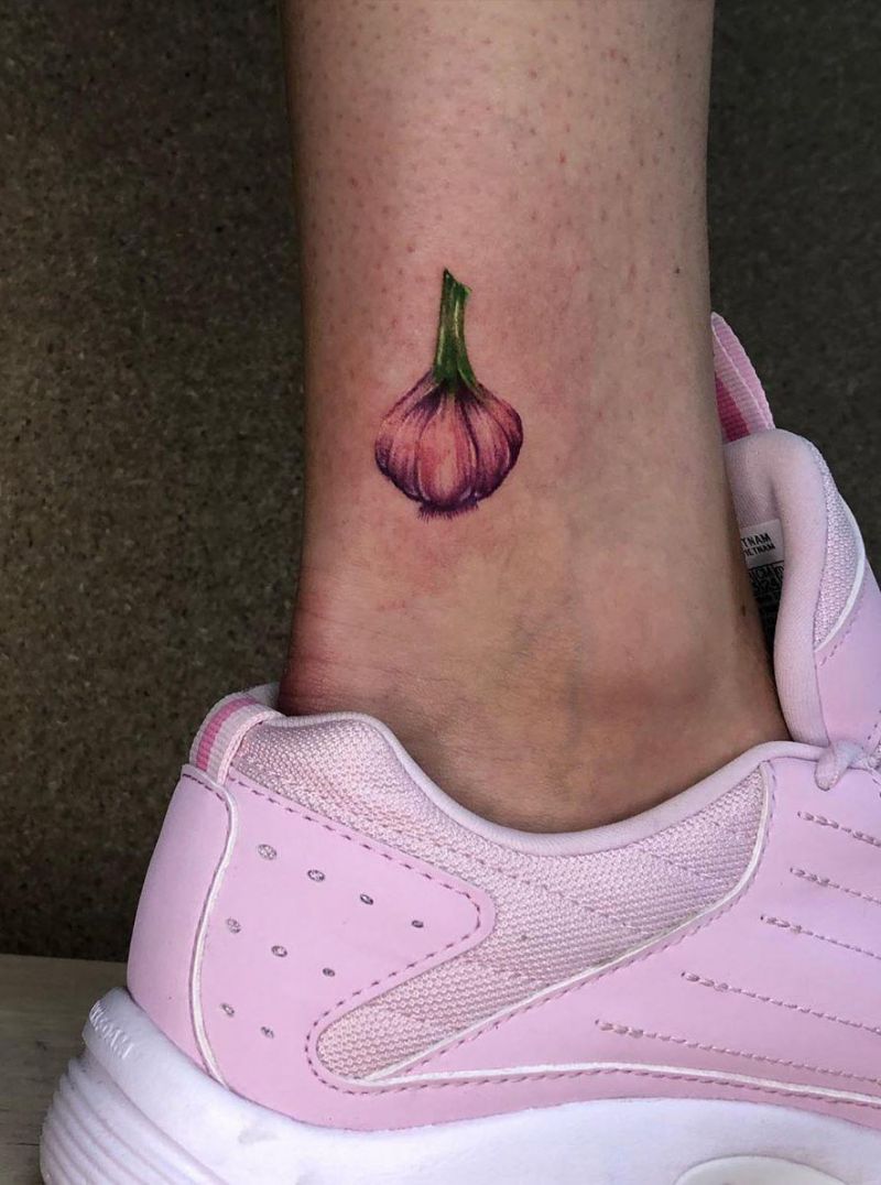 30 Pretty Garlic Tattoos to Inspire You