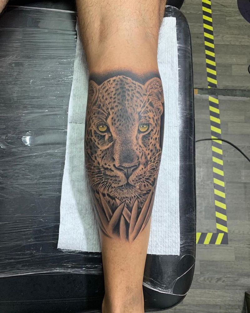 30 Pretty Leopard Tattoos You Will Love